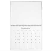 Creëer Uw eigen agenda Kalender (Feb 2026)