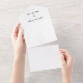 Creëer Uw eigen All In One Uitnodiging (Afscheurbaar)