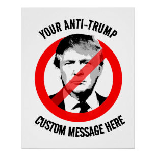 Creëer uw eigen Anti-Trump Perfect Poster