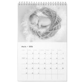 Creëer Uw Eigen B&W Baby Foto's 2025 Kalender (Mar 2026)