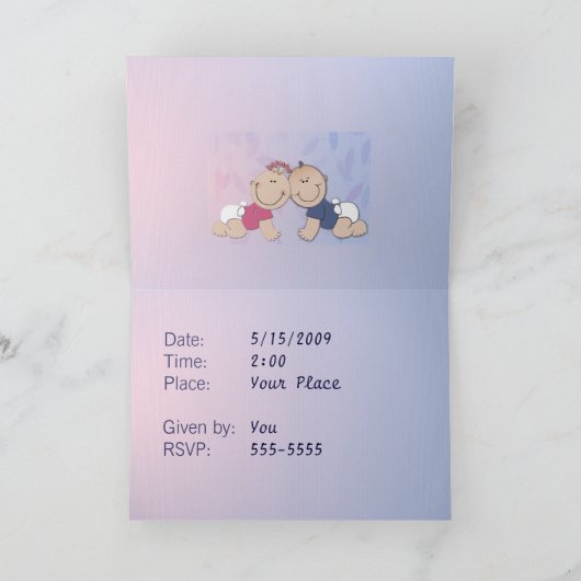 Creëer uw eigen baby shower (Binnen)