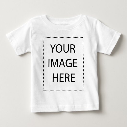 CREËER UW EIGEN BABY T-SHIRT-SJABLOON (Voorkant)