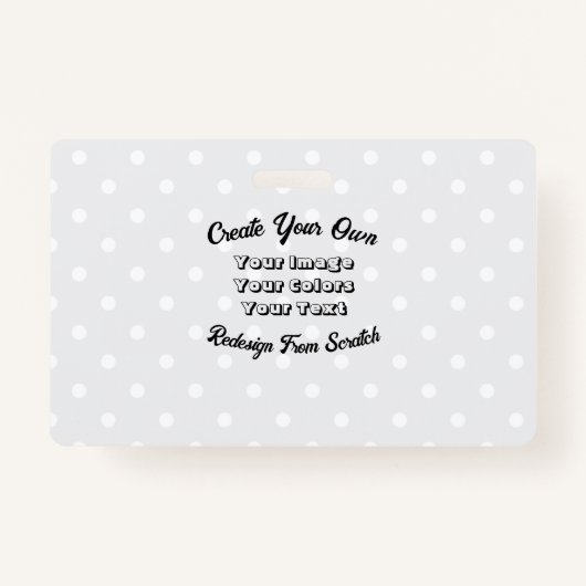 Creëer Uw eigen Badge (Voorkant)