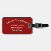 Creëer Uw eigen Bagagelabel (Voorkant horizontaal)