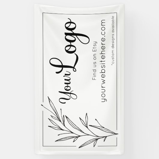 Creëer Uw eigen banner voor de Business Sketch Bra (Verticaal)