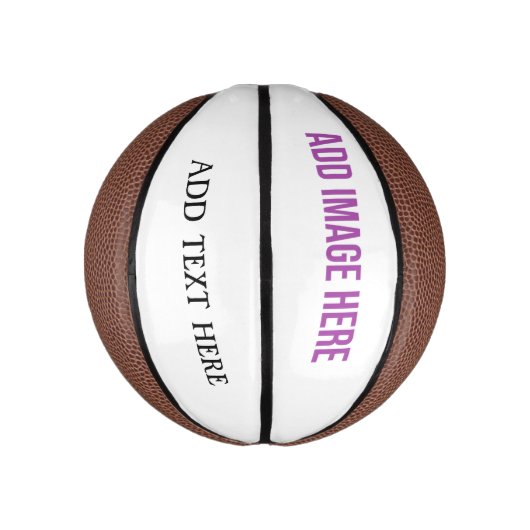 Creëer Uw eigen Basketbal (Verticaal)