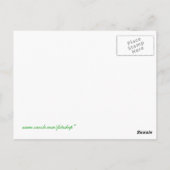 CREËER UW EIGEN BEDANKFOTO BRIEFKAART (Achterkant)