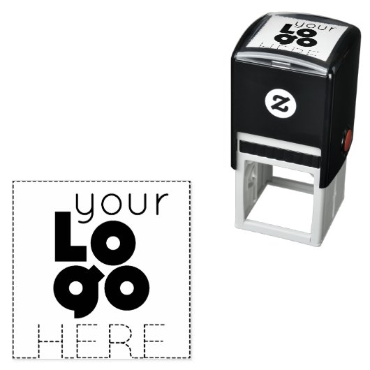 Creëer Uw Eigen Bedrijf Logo Zelfinktstempel Zelfinktende Stempel (In situ)