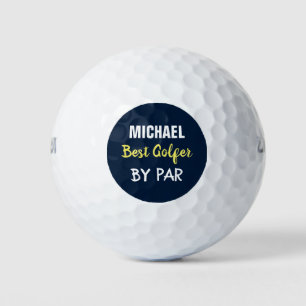 Creëer uw eigen beste golfer Funny Gift Golfballen