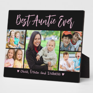Creëer Uw Eigen Beste Tante Ooit 5 Fotocollage Fotoplaat