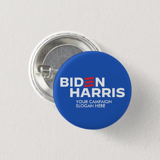 Creëer Uw Eigen Biden Harris 2024 Ronde Button 3,2 Cm (Voorkant /achterkant)