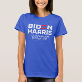Creëer Uw Eigen Biden Harris 2024 T-shirt (Voorkant)