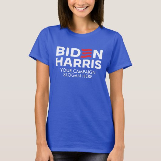 Creëer Uw Eigen Biden Harris 2024 T-shirt (Voorkant)