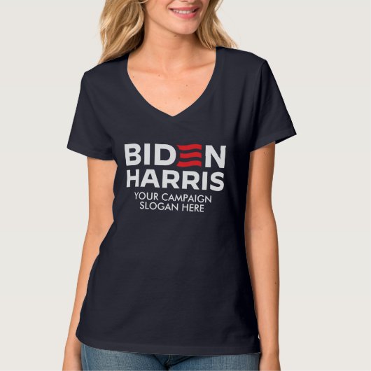 Creëer Uw Eigen Biden Harris 2024 T-shirt (Voorkant)