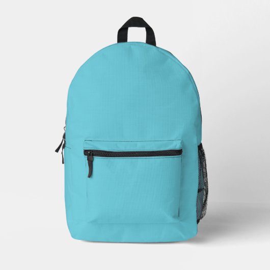Creëer Uw eigen blauw Bedrukte Rugzak (Voorkant)