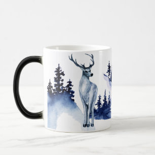 Creëer Uw eigen Blauwe Majestic Herten Magische Mok