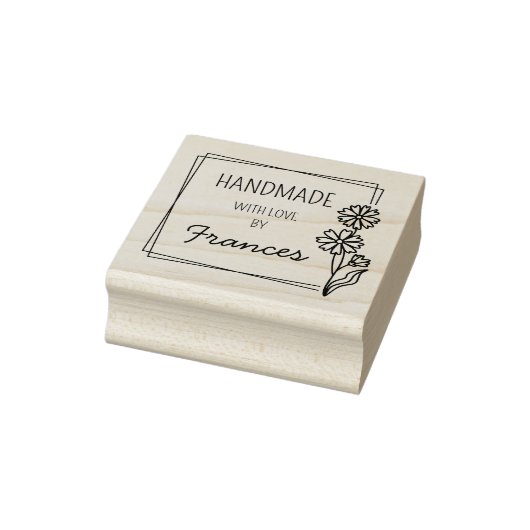 Creëer Uw Eigen Bloemen Handgemaakte Rubber Stamp Rubberstempel (Stempel)