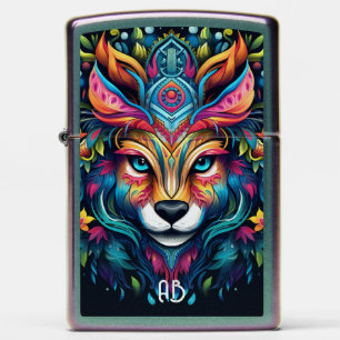 Creëer Uw eigen Boho Floral Alpha Fox Totem Dier