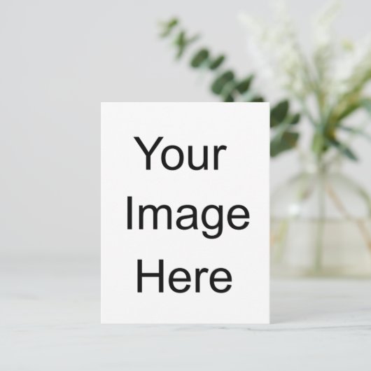 Creëer Uw eigen Briefkaart (Staand voorkant)