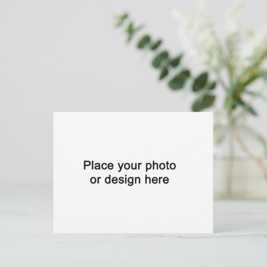 creëer uw eigen briefkaarten (Staand voorkant)
