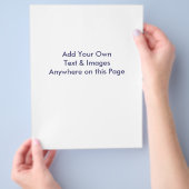 Creëer Uw eigen brochure (Hand)