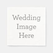 Papieren servetten, Standaard Cocktail Servet (Voorkant)