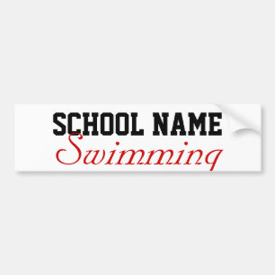 Creëer uw eigen Bumpersticker - Schoolsport