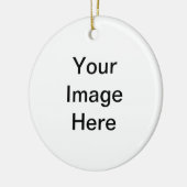 Creëer Uw eigen cadeaubon voor speciale aanbieding Keramisch Ornament (Links)