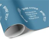 Creëer Uw eigen Cadeaupapier (Rol Hoek)