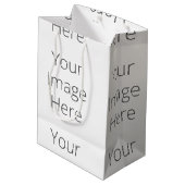 Creëer uw eigen Cadeautas - Middelgroot, matte (Achterkant Gekanteld)