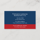 Creëer Uw eigen campagnevoering Visitekaartje (Achterkant)