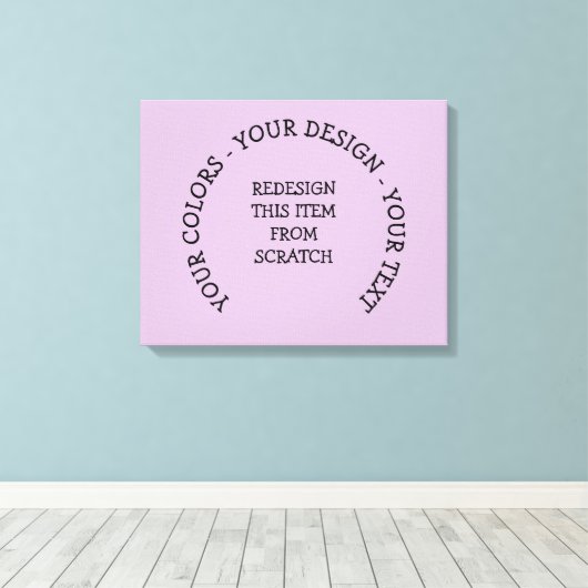 Creëer Uw eigen Canvas Afdruk (Insitu (Houten vloer))