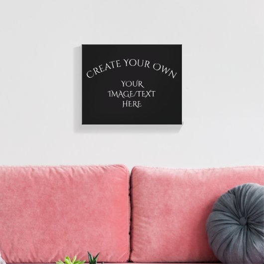 Creëer Uw eigen Canvas Afdruk (Insitu (Woonkamer))