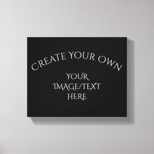 Creëer Uw eigen Canvas Afdruk (Voorkant)