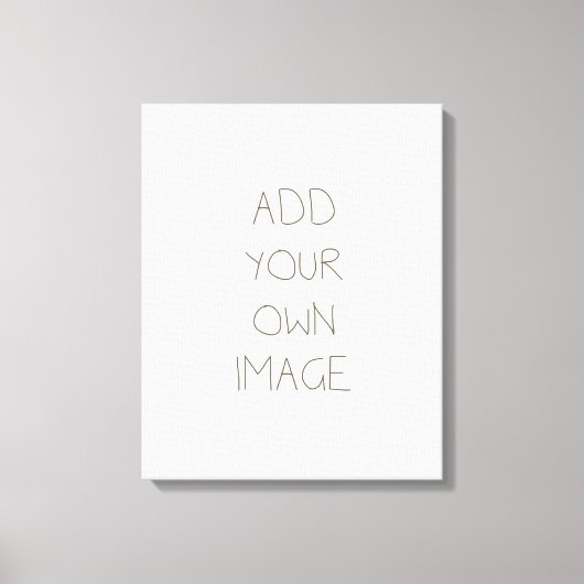 Creëer Uw eigen Canvas Afdruk (Voorkant)