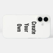 Creëer Uw eigen Case-Mate iPhone Case (Achterkant (horizontaal))