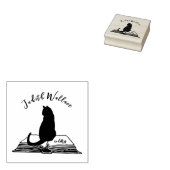 Creëer Uw eigen Cat Custom Books Rubberstempel (Gestempeld)