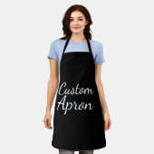 Creëer Uw eigen Chef Baker Aangepast Schort (Gedragen)