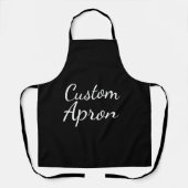 Creëer Uw eigen Chef Baker Aangepast Schort (Voorkant)