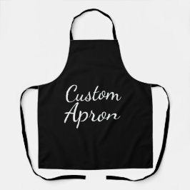 Creëer Uw eigen Chef Baker Aangepast Schort