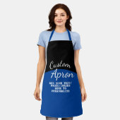 Creëer uw eigen Chef Baker - Aangepast twee-toonse Schort (Gedragen)
