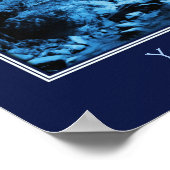 Creëer uw eigen citaat Rushing Brook gepersonalise Poster (Hoek)