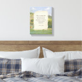 Creëer uw eigen citaat  schilderij canvas afdruk (Insitu (Slaapkamer))