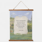 Creëer uw eigen citaat schilderij hangend wandkleed (Voorkant)