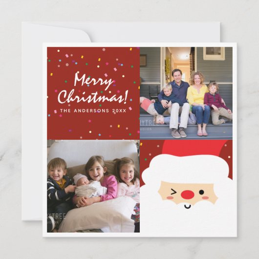 Creëer Uw eigen computerserie Kerstmis Feestdagenkaart (Voorkant)