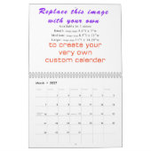 Creëer UW EIGEN Custom 2017 Kalender (Mar 2027)
