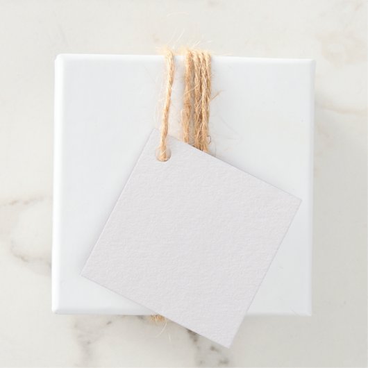 Creëer uw eigen custom design plein bedankjes labels (Met doos)