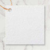 Creëer uw eigen custom design plein bedankjes labels (Voorkant)