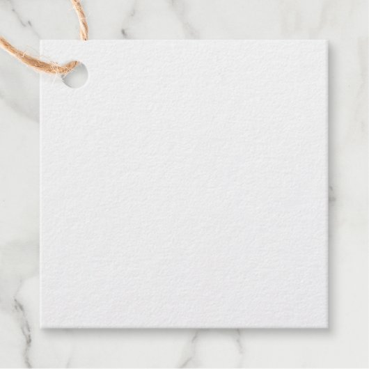 Creëer uw eigen custom design plein bedankjes labels (Voorkant)