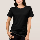 Creëer Uw Eigen Custom Design Vrouwen Tri-Blend Shirt (Voorkant)